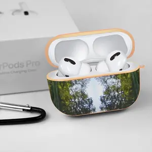 Skull Forest Airpods Pro Case (Hard Shell, Rose Gold)