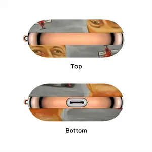 Michael Airpods Pro Case (Hard Shell, Rose Gold)