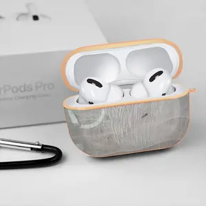 Rainy Day Airpods Pro Case (Hard Shell, Rose Gold)