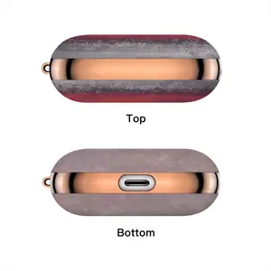 Red Divide Airpods Pro Case (Hard Shell, Rose Gold)