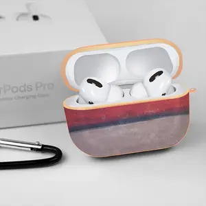 Red Divide Airpods Pro Case (Hard Shell, Rose Gold)