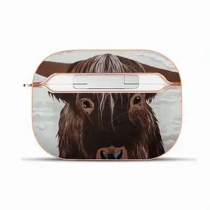 Bull - Red Bull Taurus Animals Buffalo Wild Airpods Pro Case (Hard Shell, Rose Gold)