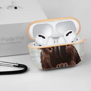 Bull - Red Bull Taurus Animals Buffalo Wild Airpods Pro Case (Hard Shell, Rose Gold)