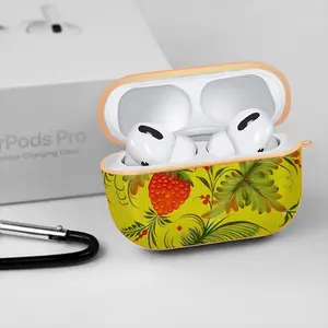 Raspberry Airpods Pro Case (Hard Shell, Rose Gold)