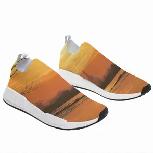 Men Setting Sun Of Tranquility NM-1 Popcorn Shoes