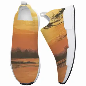 Men Setting Sun Of Tranquility NM-1 Popcorn Shoes