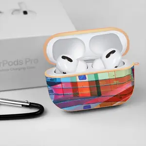 Dreaming In Blue Airpods Pro Case (Hard Shell, Rose Gold)