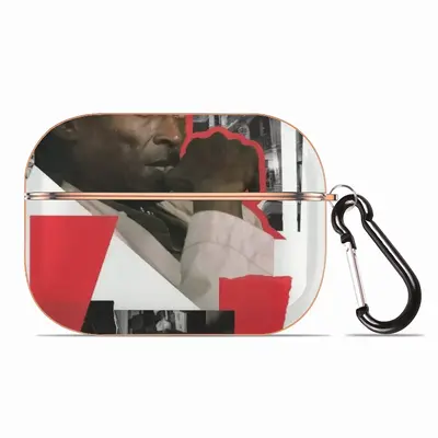 Jazz Man Collage Airpods Pro Case (Hard Shell, Rose Gold)