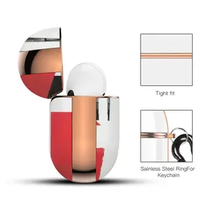 Jazz Man Collage Airpods Pro Case (Hard Shell, Rose Gold)