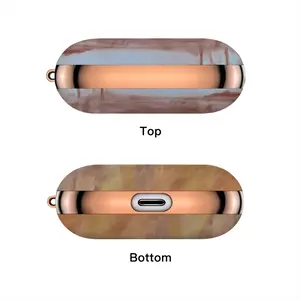 Red Trees Landscape Airpods Pro Case (Hard Shell, Rose Gold)