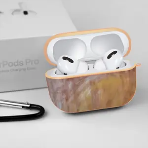 Red Trees Landscape Airpods Pro Case (Hard Shell, Rose Gold)