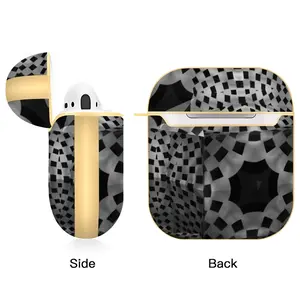 Reptile Airpods 2 Case (Hard Shell, Golden)