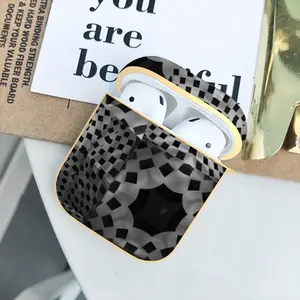 Reptile Airpods 2 Case (Hard Shell, Golden)