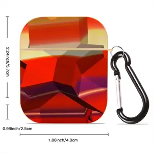 King Crimson Airpods 2 Case (Hard Shell, Golden)