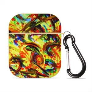 Chaos Airpods 2 Case (Hard Shell, Golden)