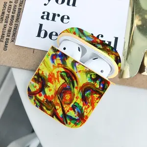 Chaos Airpods 2 Case (Hard Shell, Golden)