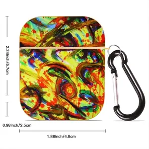 Chaos Airpods 2 Case (Hard Shell, Golden)