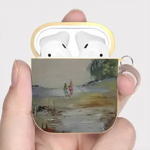 When Friends Meet Airpods 2 Case (Hard Shell, Golden)