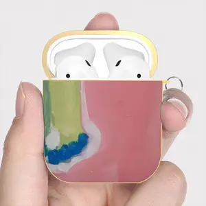 Winter Doodle Airpods 2 Case (Hard Shell, Golden)