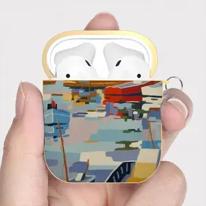 Sète La Pointe Courte Airpods 2 Case (Hard Shell, Golden)