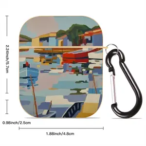 Sète La Pointe Courte Airpods 2 Case (Hard Shell, Golden)