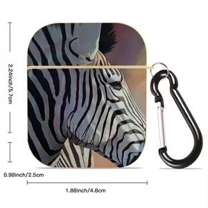 Dreamy Zebra Airpods 2 Case (Hard Shell, Golden)