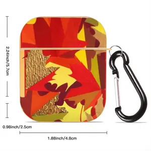 Autumn Airpods 2 Case (Hard Shell, Golden)