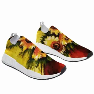 Men Golden Sun Flower NM-1 Popcorn Shoes