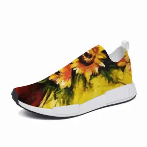 Men Golden Sun Flower NM-1 Popcorn Shoes