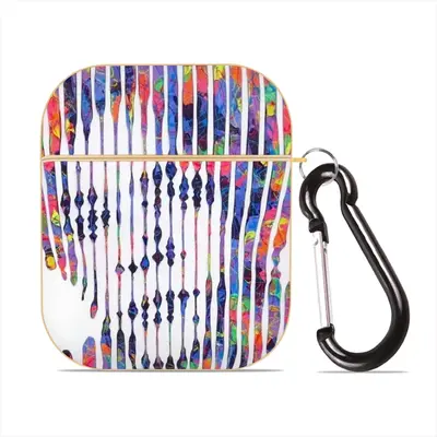 Jean Michel Basquiat Forever Airpods 2 Case (Hard Shell, Golden)