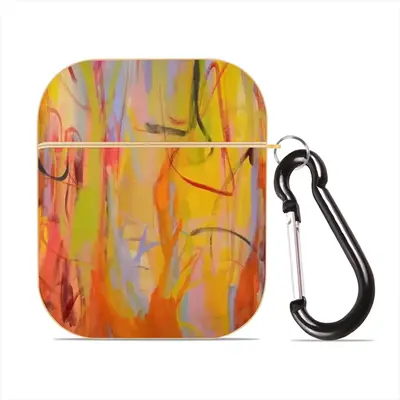 Dreamed Sunset Airpods 2 Case (Hard Shell, Golden)