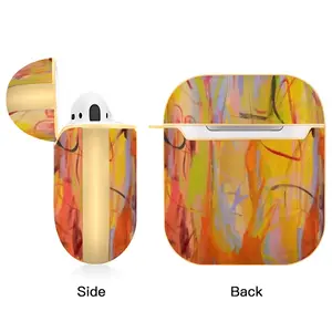 Dreamed Sunset Airpods 2 Case (Hard Shell, Golden)