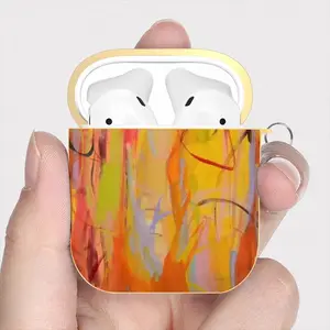 Dreamed Sunset Airpods 2 Case (Hard Shell, Golden)