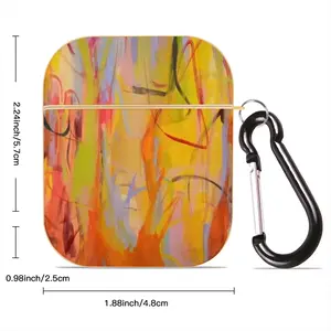 Dreamed Sunset Airpods 2 Case (Hard Shell, Golden)