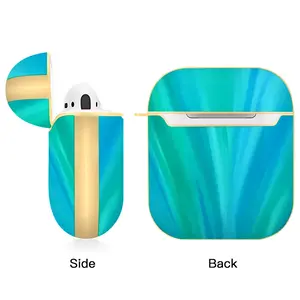 Jade Airpods 2 Case (Hard Shell, Golden)