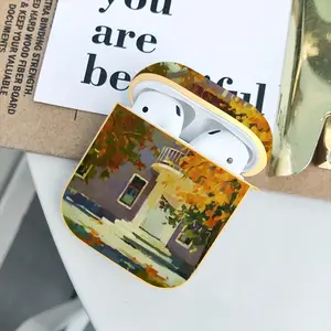 Autumn Day In Svitlovodsk Airpods 2 Case (Hard Shell, Golden)