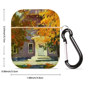 Autumn Day In Svitlovodsk Airpods 2 Case (Hard Shell, Golden)