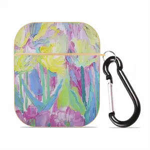 Tulips-2 Airpods 2 Case (Hard Shell, Golden)