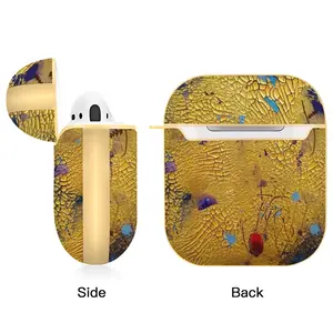 Past Airpods 2 Case (Hard Shell, Golden)