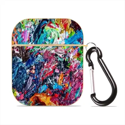 Palett Of A Young Painter 2019 Airpods 2 Case (Hard Shell, Golden)