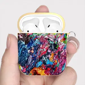 Palett Of A Young Painter 2019 Airpods 2 Case (Hard Shell, Golden)