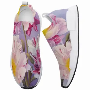 Men The Kingdom Of Peonies NM-1 Popcorn Shoes