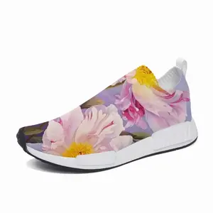 Men The Kingdom Of Peonies NM-1 Popcorn Shoes