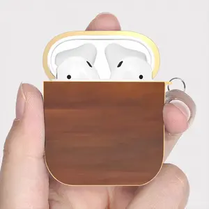 Rosewood Airpods 2 Case (Hard Shell, Golden)