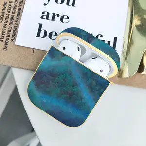 Forest Airpods 2 Case (Hard Shell, Golden)