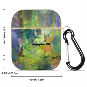 Hummingbird 9 Airpods 2 Case (Hard Shell, Golden)