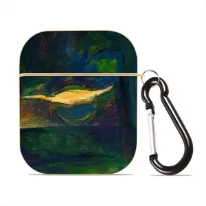 Beautiful Landscape Airpods 2 Case (Hard Shell, Golden)