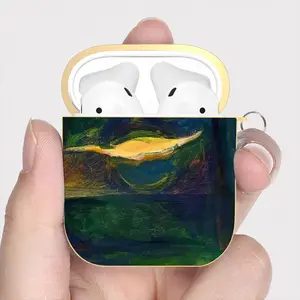 Beautiful Landscape Airpods 2 Case (Hard Shell, Golden)