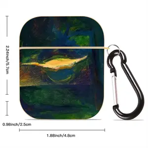 Beautiful Landscape Airpods 2 Case (Hard Shell, Golden)