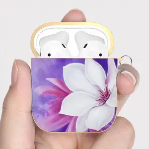 Blossom Airpods 2 Case (Hard Shell, Golden)